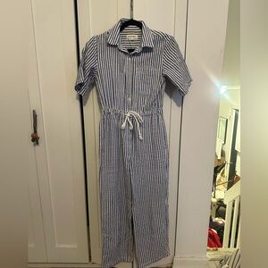 Alex Mill seersucker jumpsuit